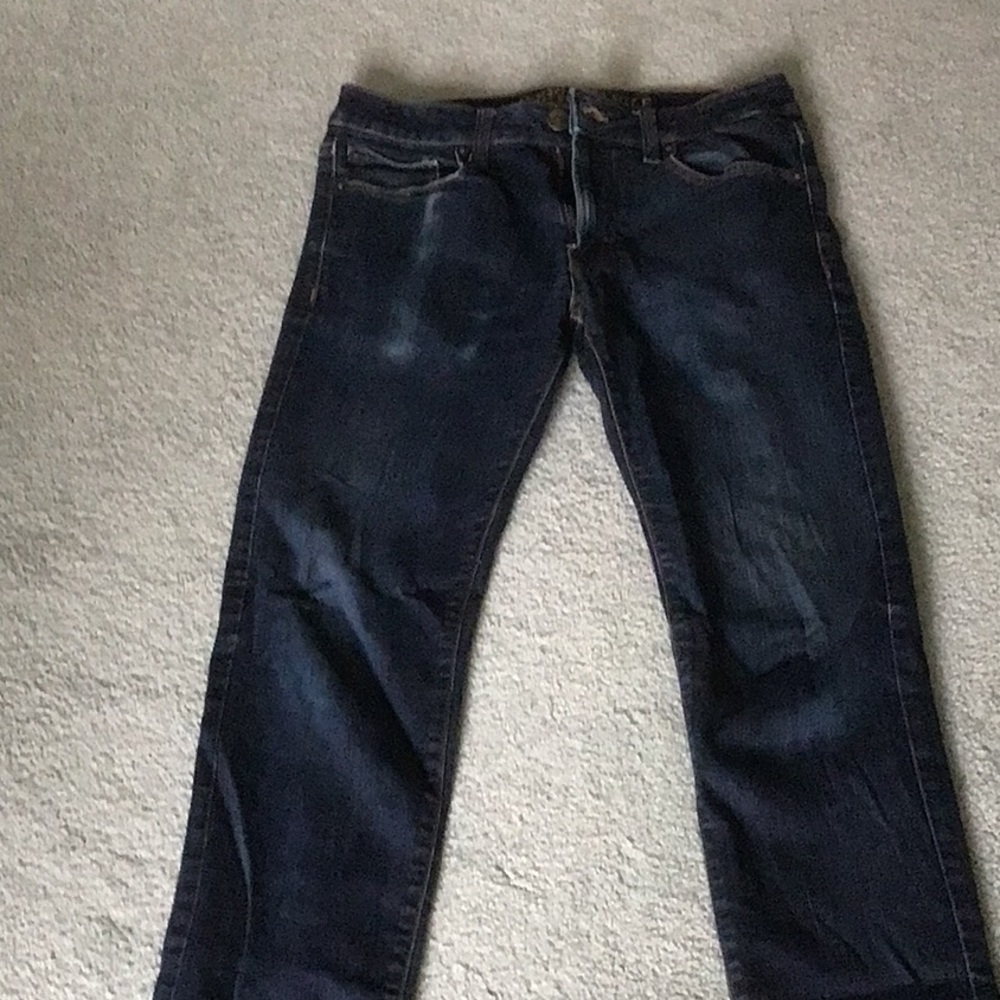American Eagle Outfitters Blue Straight Leg Jeans
